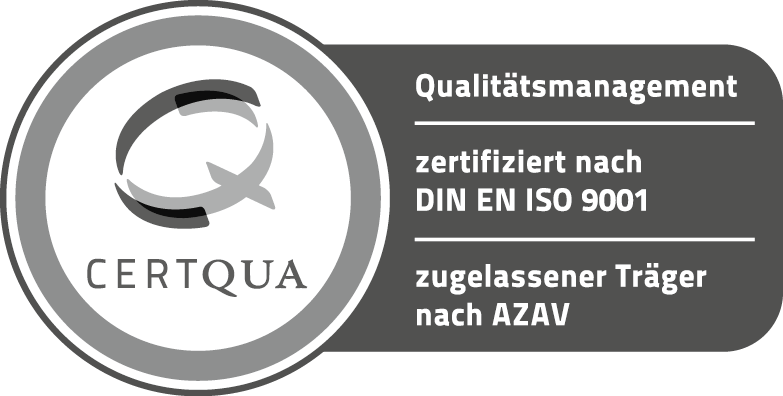 KI Weiterbildung – AZAV-zertifiziert (Certqua, ISO 9001) KI Weiterbildung – AZAV-zertifiziert (Certqua, ISO 9001)
